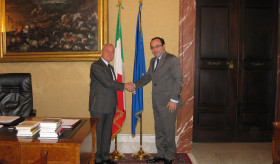 L’incontro dell’Ambasciatore della Repubblica d’Armenia Rouben Karapetian con il Sottosegretario alla Presidenza del Consiglio dei Ministri Gianni Letta