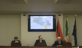 La conferenza dell’Ambasciatore della Repubblica d’Armenia in Italia R. Karapetian all’Università degli Studi di Roma "La Sapienza" 