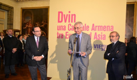 Cerimonia ufficiale dell’inaugurazione della mostra “Dvin, una Capitale Armena tra Europa ed Asia”