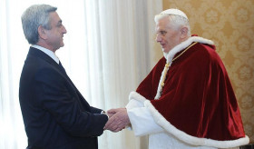 La visita di S.E. Serzh Sargsyan, Presidente della Repubblica d’Armenia, in Italia e in Vaticano