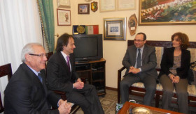Visita in Puglia dell'Ambasciatore della Repubblica d'Armenia in Italia, S.E. Rouben Karapetian