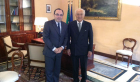 L'incontro tra l’Ambasciatore Rouben Karapetian e il Ministro Piero Gnudi