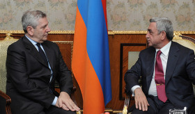 Visita ufficiale del Ministro della Difesa italiano Giampaolo Di Paola in Armenia