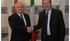 Meeting of the Foreign Ministers of Armenia and Italy